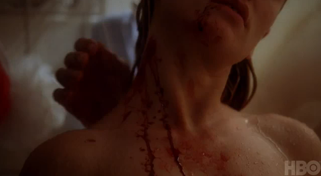 true blood eric and sookie shower scene. When we first see Sookie,